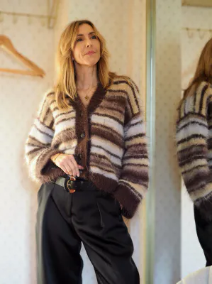 Fuzzy Mista Cardigan. Garnpakke