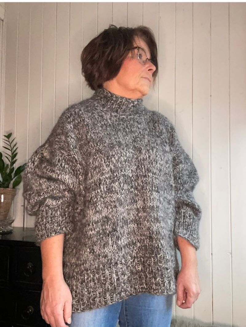 Moment sweater. Oppskrift