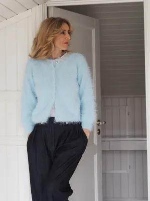 Fuzzy Cardigan. Garnpakke