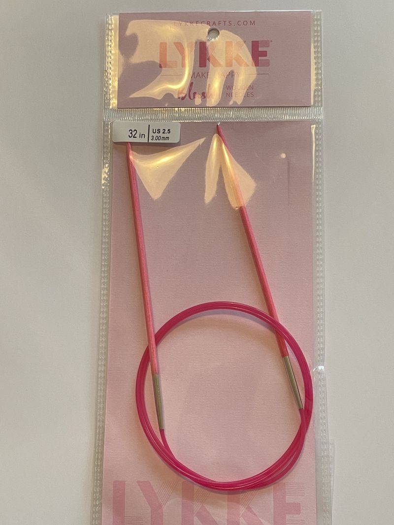 Lykke Blush rundpinner 60 cm.