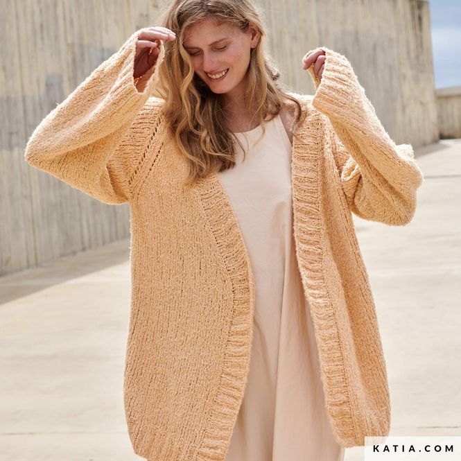 Hovedbilde Oversized cardigan. Oppskrift