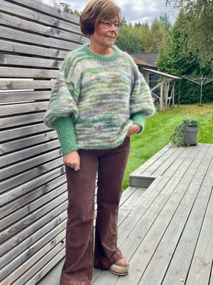 Femina blusen. Garnpakke.