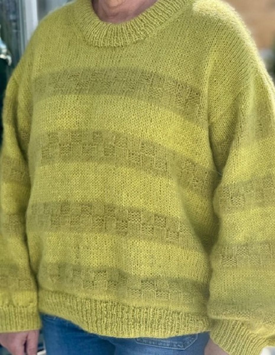 Sitrus Sweater. Oppskrift.
