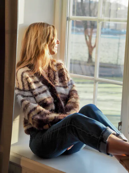 Hovedbilde Fuzzy Mista Cardigan, oppskrift