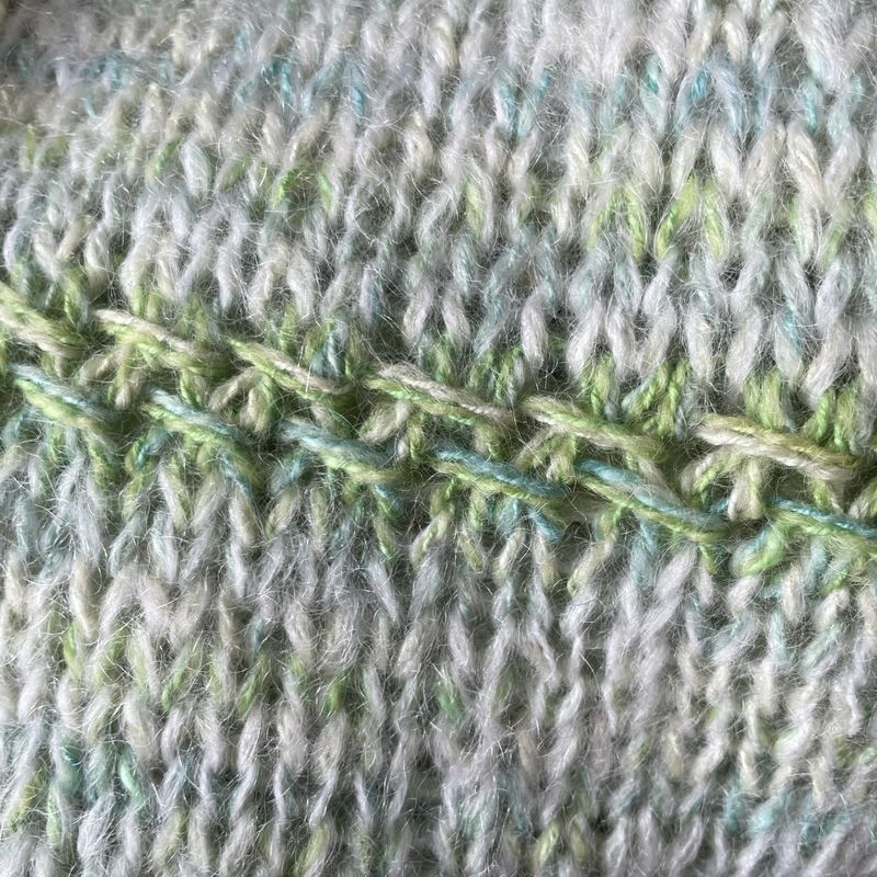 Anemone genser. Oppskrift.