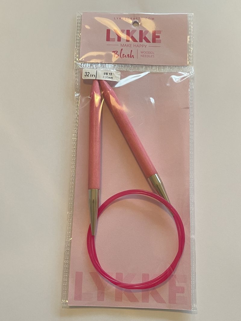 Lykke Blush rundpinner 60 cm.