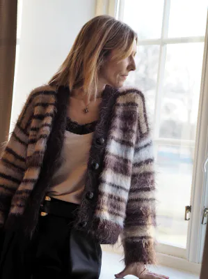 Fuzzy Mista Cardigan. Garnpakke