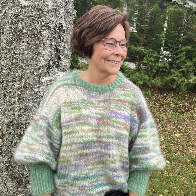 Hovedbilde Femina blusen. Garnpakke.