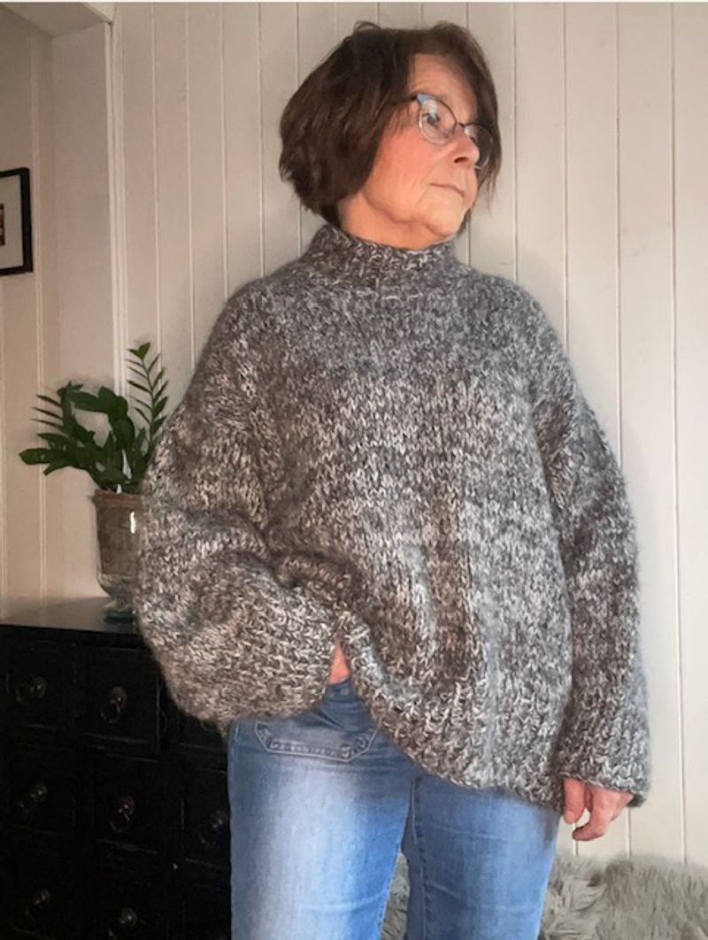 Moment sweater. Oppskrift