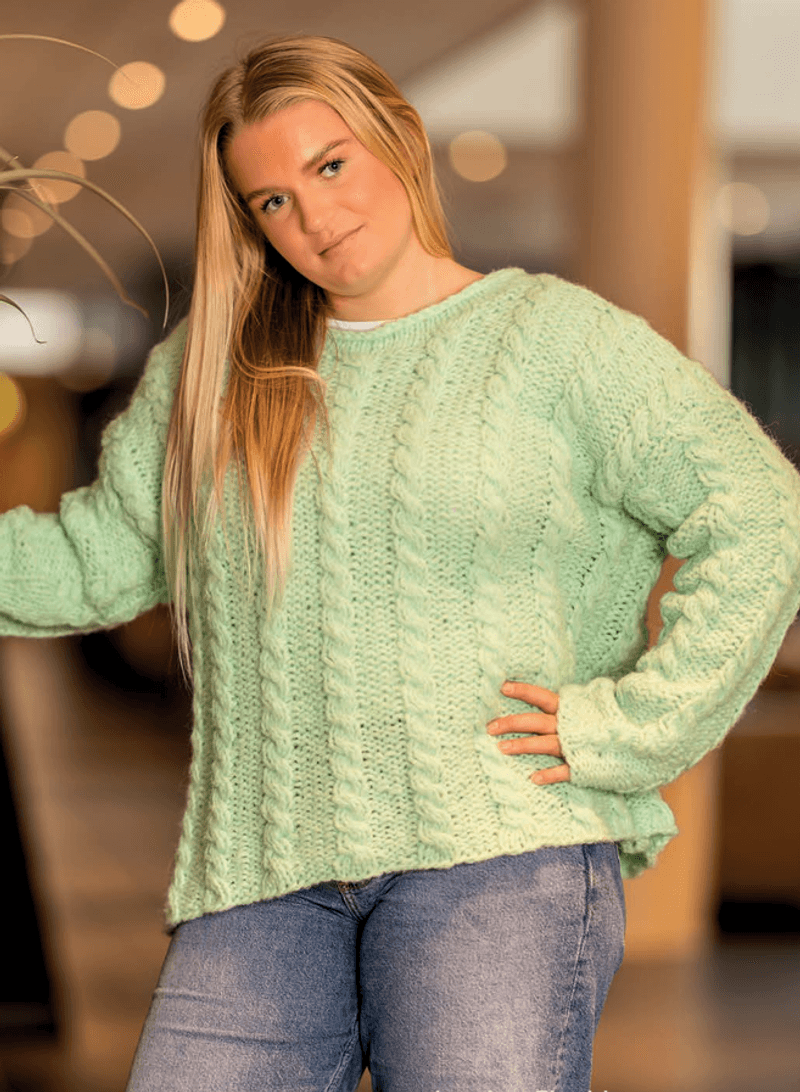 Linda flettegenser. Oppskrift