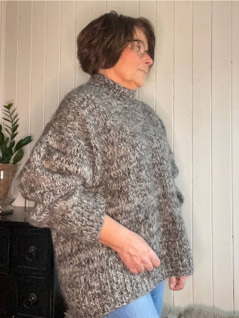 Moment sweater. Oppskrift